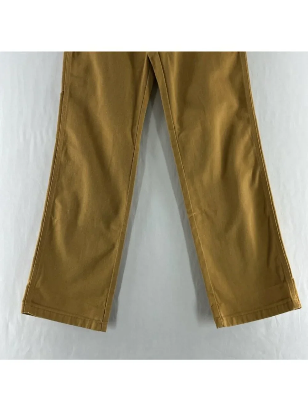 Dickies Carpenter Painter Utility Pants Girls Sz12 Mid Rise Straight Twill Brown